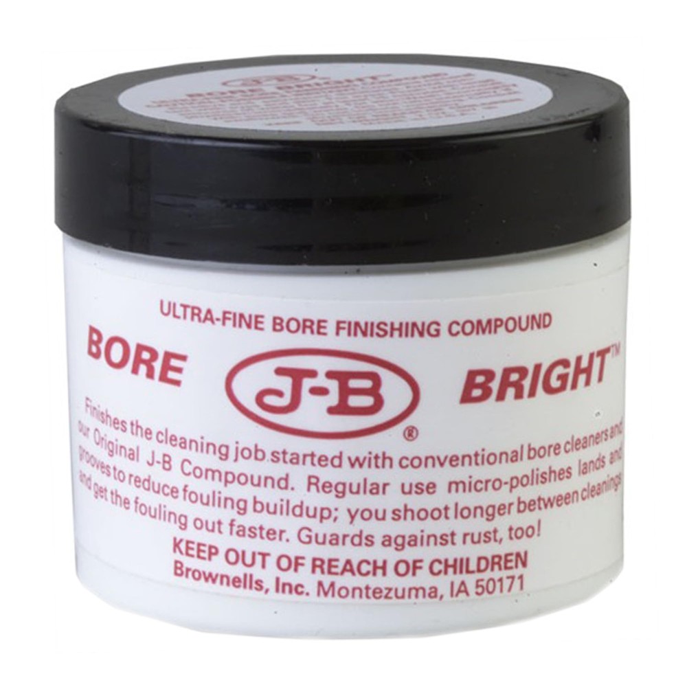 J B Bore Bright Gun Bore Cleaner and Polish for Firearms and Shotguns