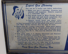 Vintage Gun Cleaning Kit JC Higgins 2140 Sears Roebuck Tin Simpsons Collectible