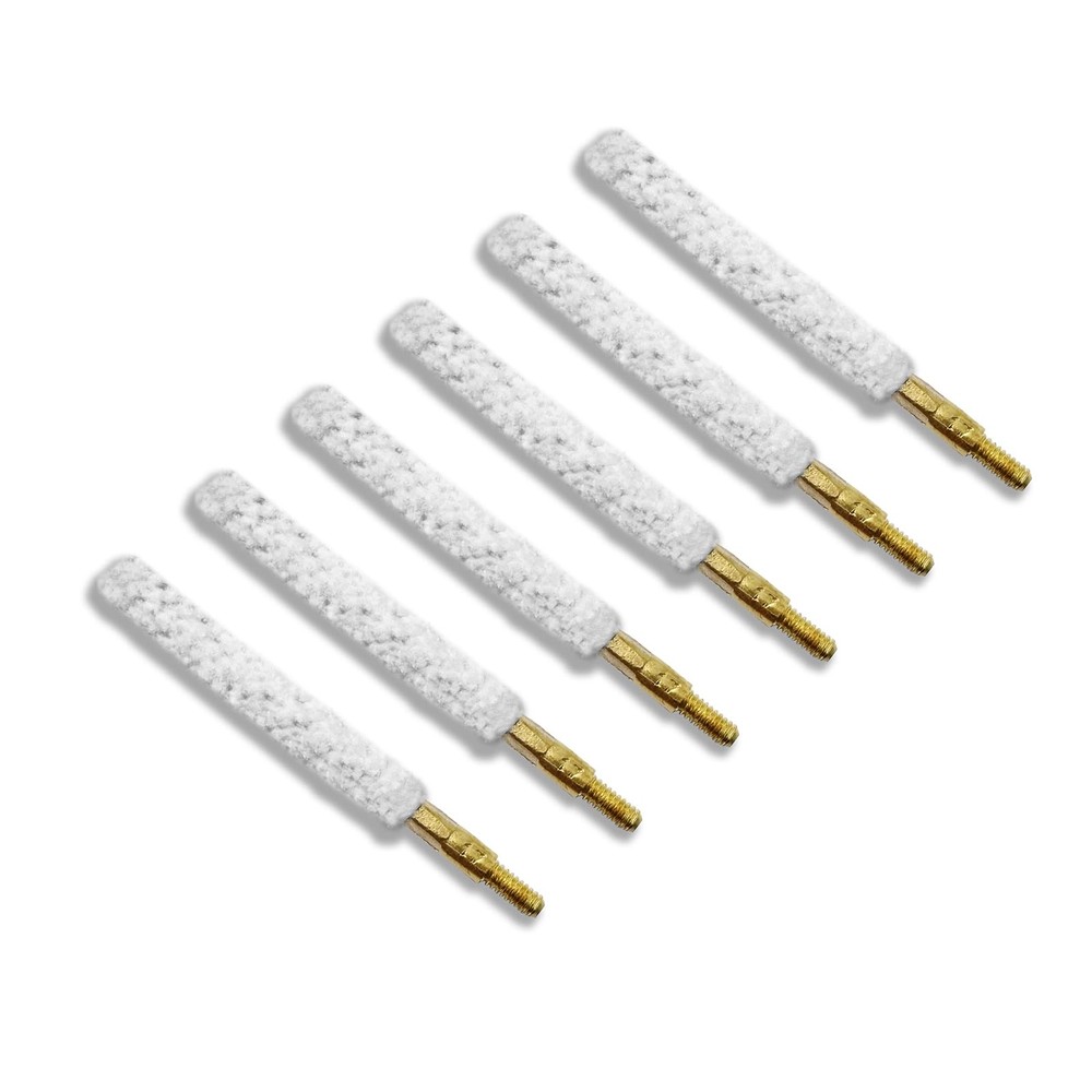 XXLITA 6PCS Gun Cleaning Brushes Supplies 17 Caliber Cotton .17cal, .17cal