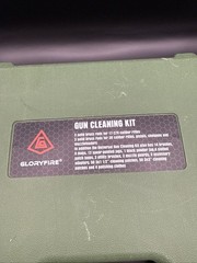 GLORYFIRE Universal Gun Cleaning Kit for All Firearms Green Case