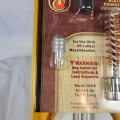 Thompson Center T/C .50 Cal Muzzleloader Black Powder Cleaning Kit No. 7528 New!