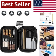 Comprehensive Gun Cleaning Kit with Laser Engraved Tools – Easy Organization
