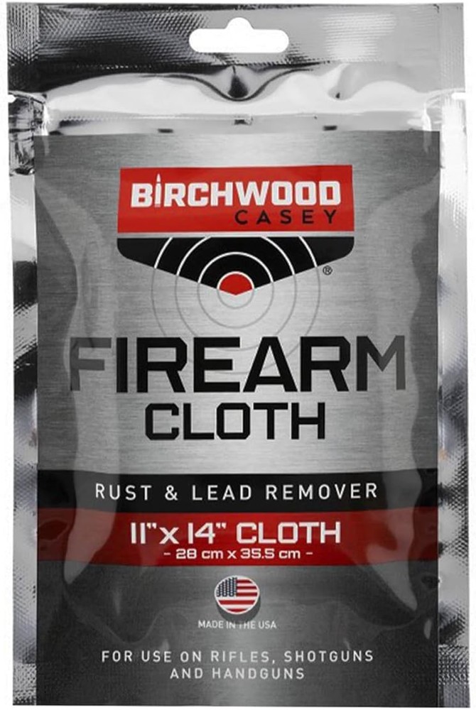 Birchwood Casey Rust & Lead Remover Treated Cloth – Tan 11″x14″-BC-RLREM
