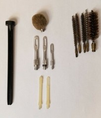 💥VINTAGE OUTERS ASSORTED RIFLE GUN CLEANING KIT NO. 477 (24 PIECES IN ALL)