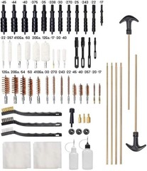 New Universal Gun Rifle Pistol Handgun Shotgun Firearm Cleaning Kit Set w/Case