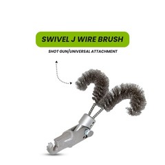 MADI Swivel J Wire Brush – Flexible Shotgun/Universal Attachment for Hard-to-…
