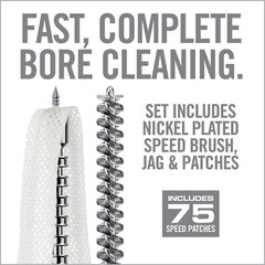 Real Avid Gun Cleaning Jag, Bore Brush & Gun Cleaning Patches Set, All in One…
