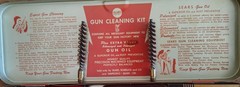Vintage JC Higgins RIFLE CLEANING KIT #2143 .22 Caliber Sears Roebuck XLNT COND!