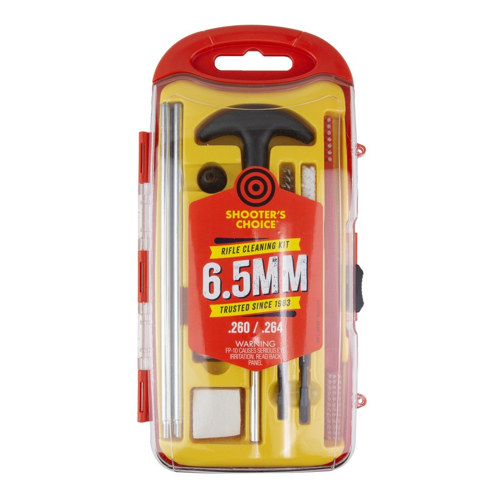 Shooter’s Choice 6.5mm Rifle Cleaning Kit SHF-SRK-65 FP-10 CLP Included