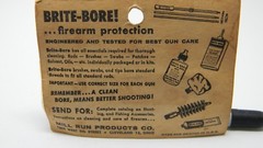 Brite-Bore 16 Gauge No. 3AS- Shotgun Cleaning Brush