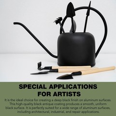New Aluminum Black Metal Finish Fast Drying Black Oxide Solution Fast Shipping