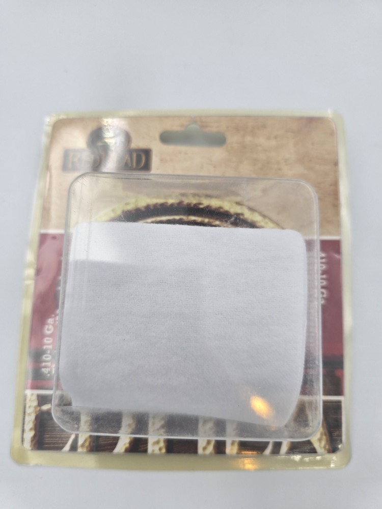 REDHEAD .410-10 Ga Shotgun Muzzleloader Gun Cleaning Patches 50 Count White
