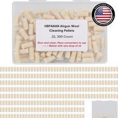 Precision Cleaning Pellets for .22 Caliber Guns – 300 Count Storage Box Included