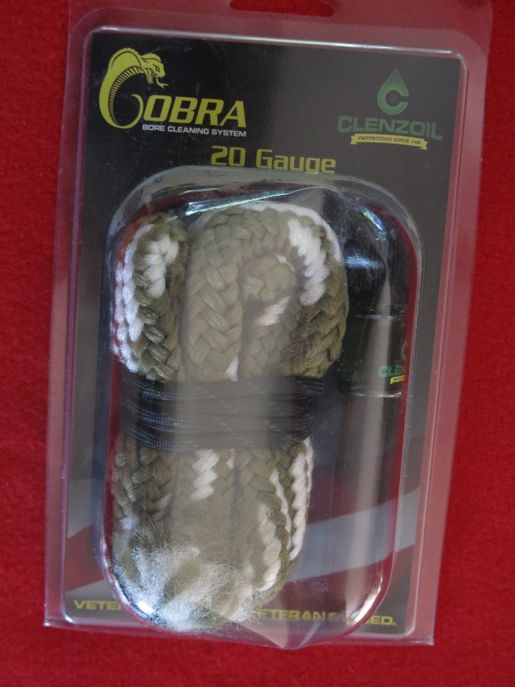 Clenzoil Cobra Bore Cleaning System 20 Ga Bore Snake Shotgun Cleaning