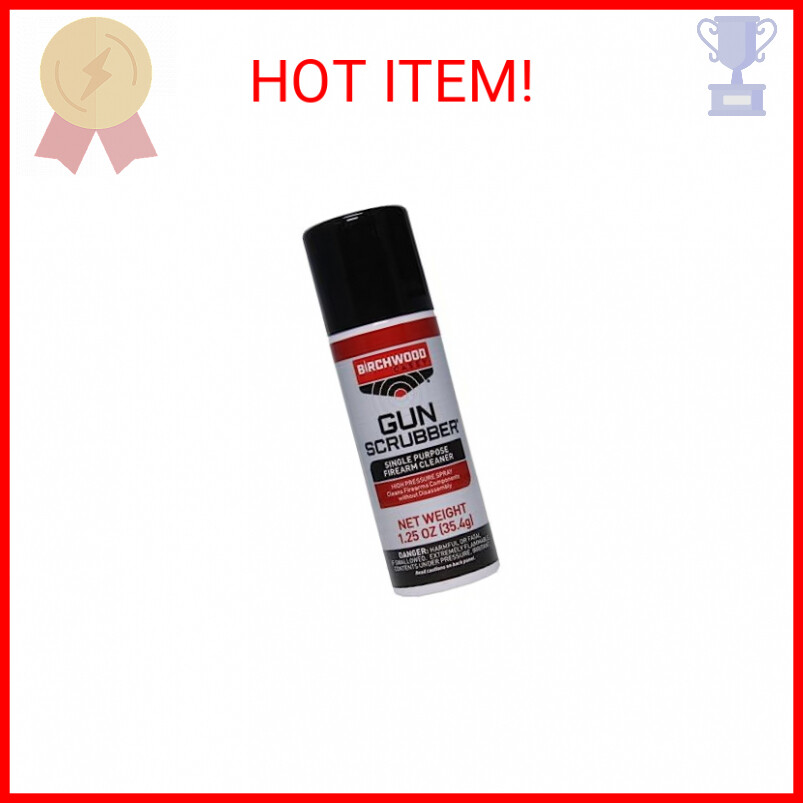 Birchwood Casey Gun Scrubber Single Purpose Gun Cleaner/Degreaser, Aerosol Spray