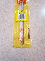 Vintage Hoppes Rifle Cleaning Rod All Calibers No. 3PU Aluminum & 4 Bore Brushes