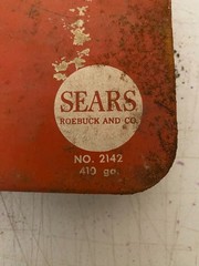 Vintage Sears No 2142 .410 Shotgun Gun Cleaning Kit Rods Oil Case