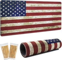 Thick Anti-Slip 24″x12″ Cleaning Mat with Swabs – Perfect for Gear Maintenance