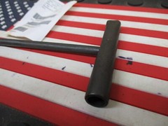 USGI 7.62 CLEANING ROD T HANDLE EXTENSION END PIECE 5340-01-265-2683 12900436