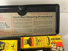 Outers Revolver Gun Cleaning Kit P-479 Pistol Oil Gunslik 445 Rod Solvent