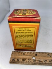 Hoppe’s Gun Cleaning Patches NO. 3 For .270-.35 CAL. Full Box Excellent Display