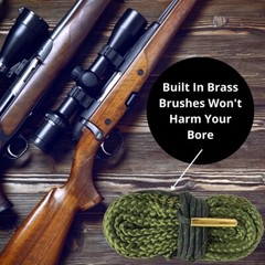 9 MM 3 Pack Gun Bore Cleaning Lifetime Breakage Warranty – Cobra Barrel Snakes