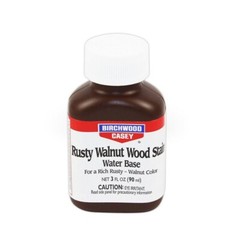 Birchwood Casey Walnut Wood Stain Water Base For Rich Rusty 3 Fl Oz Bottle 24323
