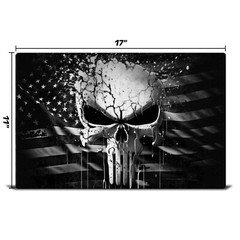 Factory Crafts Gun Cleaning Maintenance Premium Mat Non-Slip Waterproof – Skull