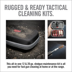 Shotgun Cleaning Kit – Compact Cleaning Case for 12 and 20 Gauge with 7 Section