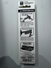 Otis All Purpose Gun Cleaning Brush Pack (3-Pack) Soft Nylon/Bronze/Blue Nylon
