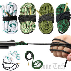 Reusable Bore Rope Gun Snake Barrel Cleaners .30.38 & 12 Ga Rifle Shotgun Pistol