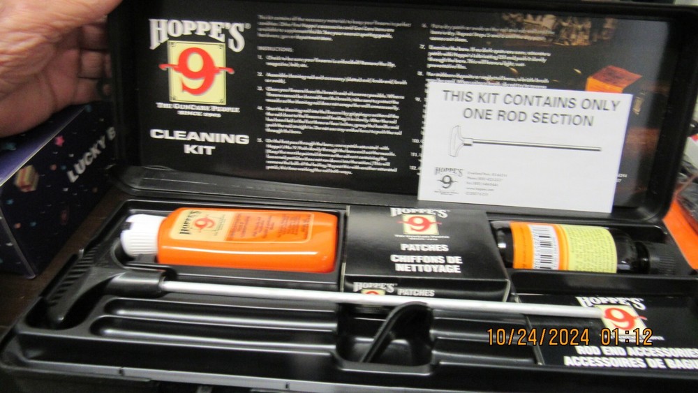 Hoppe’s No. 9 Cleaning Kit with Aluminum Rod, .38/.357 Caliber, 9mm Pistol