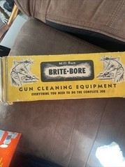 Vintage Mill Run Brite- Bore Gun Cleaning Equipment