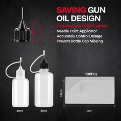 Kit universal para limpieza de pistola para todos los calibres de rifle limpieza