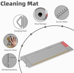 Large Gun Cleaning Mat for Rifle Shotgun Pistol, 36″ x 13″ Magnetic Cleaning …