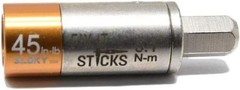 Durable Metal Torque Limiter, 45 in-lb, Compatible with Standard 1/4in Driver
