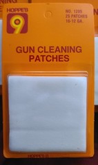 Hoppe’s Gun Cleaning Patches – 2 Sizes – 250 + Patches – No. 1204 & No. 1205