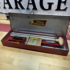 Classic Outers Gunslick Shooting #478 Shotgun Cleaning Kit Metal Box Very Clean