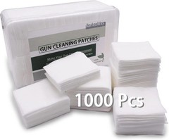 1000PCS Gun Cleaning Patches for Firearms, Highly Absorbent Gun Cleaning Clot…