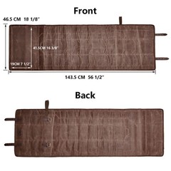 Durable Canvas Gun Cleaning Mat, 59″ X 18 1/2″ Cleaning Pad for Rifle Shotgun