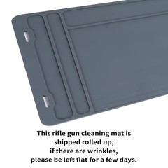 CKPART Gun Cleaning Mat, Anti-Slip Rubber Workbench Mat,Large Tactical Cleaning
