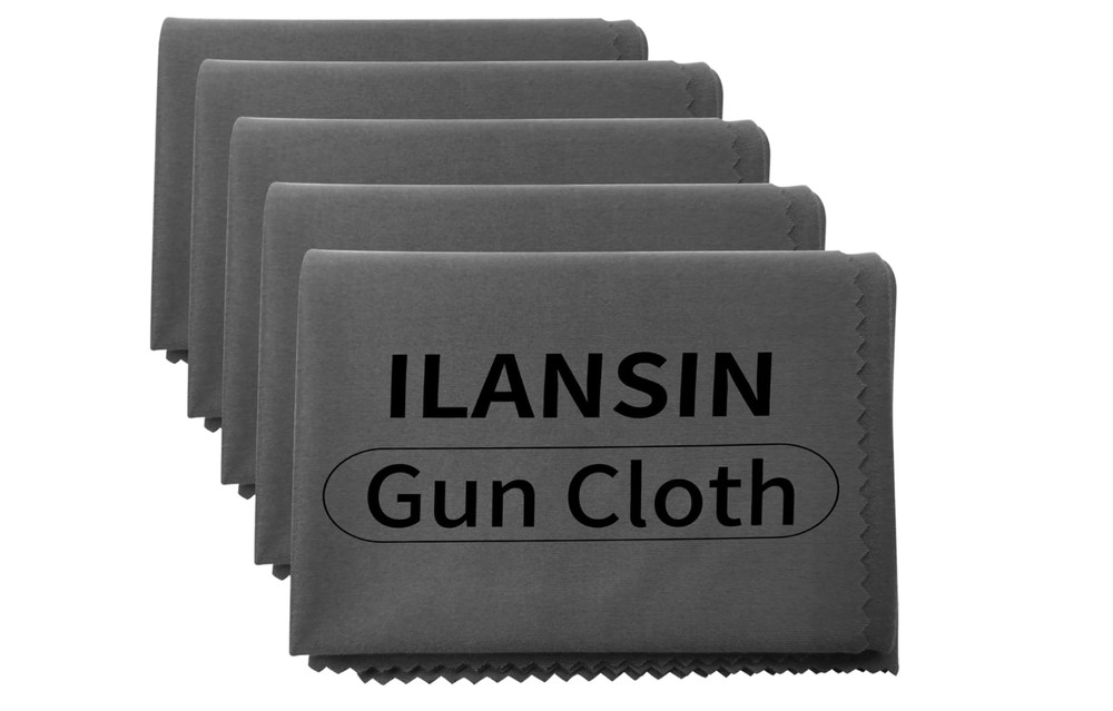 6Pack 12×12″ Microfiber Gun Cleaning Cloth Firearm Polishing Rag Lint Free Large