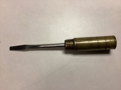 ANTIQUE C.M. POWERS GUN CLEANER FARIES MFG. CO. DECATUR ILL SHOTGUN PAT. 1896