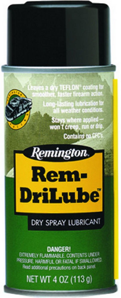 Remington Rem DriLube Liquid 4 Ounce Aerosol Can Spray – 18396