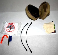 OTIS Cleaning Kit M9 Tan 9MM Cal NSN 1005-01-528-7843 Very Good Condition (J-3)