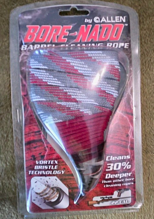 Allen Bore-Nado .22 Cal Barrel Snake Cleaning Rope Reusable Deep Cleaning