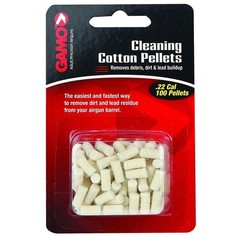 Cotton Cleaning Pellets .22 Cal 100 Pack–Barrel Cleaning Pellets for Maintenance