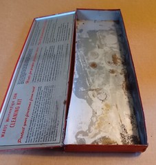 Vintage Montgomery Wards Western Field Rifle Cleaning Kit – Case / Tin (only)