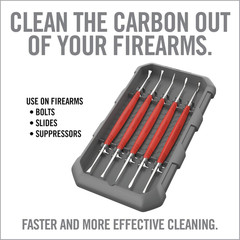 Stainless Steel Gun Cleaning Picks for Firearm Cleaning and Maintenance – Set of