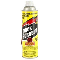 Shooters Choice Quik Scrub III 15oz Cleaner/Degreaser f/Rifles/Gun Aerosol Can